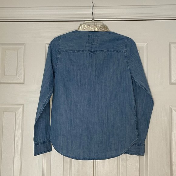 Abercrombie Button Down Denim Shirt for Girls - Picture 5 of 10